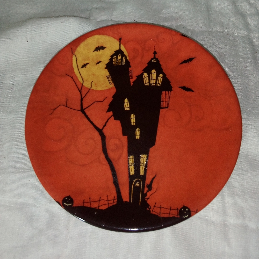 Halloween Witches' Den Wall Hanging Mini Plate